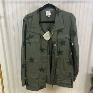 New with tags Target army utility jacket with stars